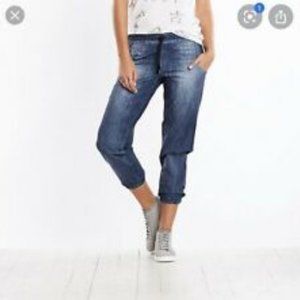 NWT Lucy indiGO Joggers Dark Denim XS